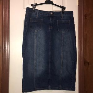 Denim Skirt
